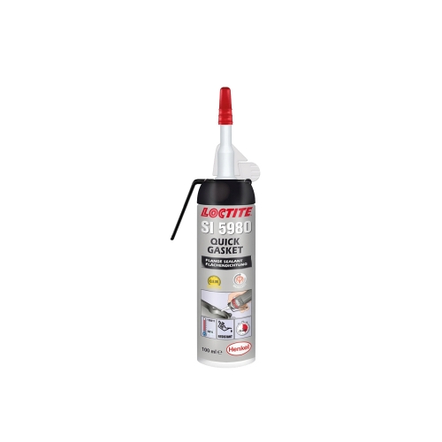 Черен Силикон За Гарнитура, LOCTITE QUICK GASKET 5980, Премиум Опаковка, 100 милилитра
